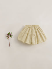 MARC&JANIE Girls Baggy Fit Bubble Shorts French Style Round Hemline Kids Summer