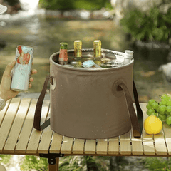 Waterproof Bucket Storage Bag Portable Laundry Bag
