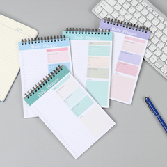35 Sheets Daily Planner Notepad Undated Tear Off To-Do List Organizer