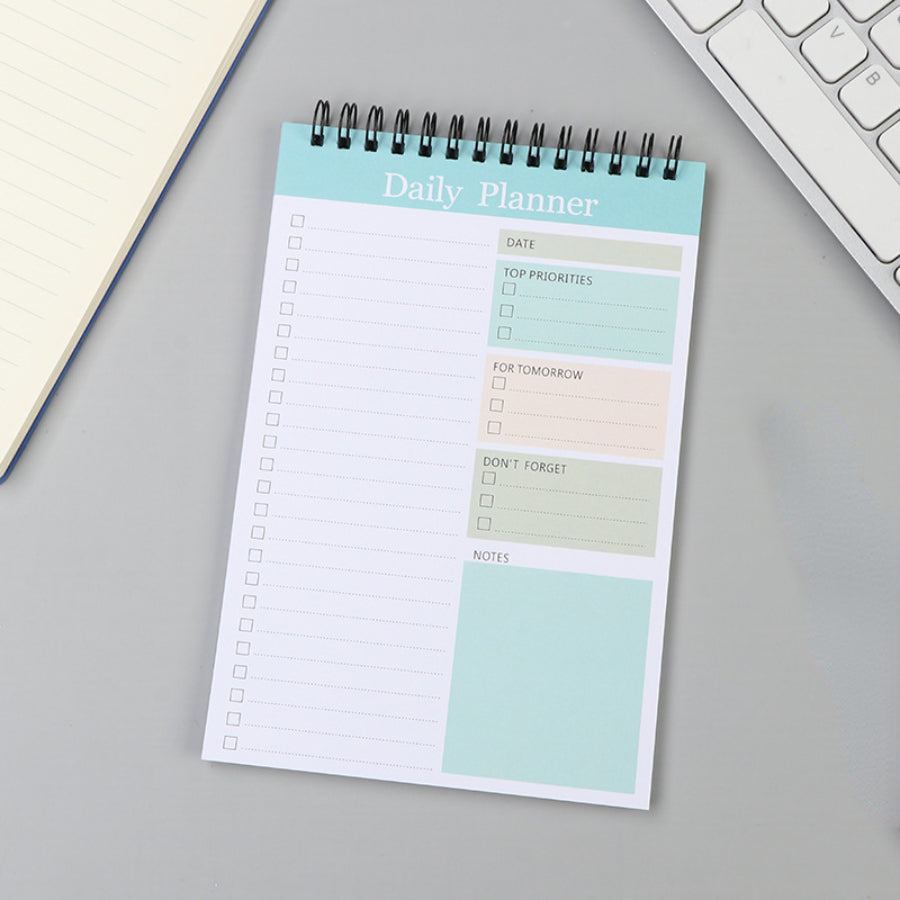 35 Sheets Daily Planner Notepad Undated Tear Off To-Do List Organizer