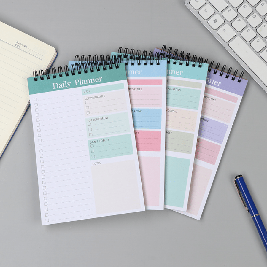 35 Sheets Daily Planner Notepad Undated Tear Off To-Do List Organizer
