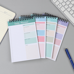 35 Sheets Daily Planner Notepad Undated Tear Off To-Do List Organizer