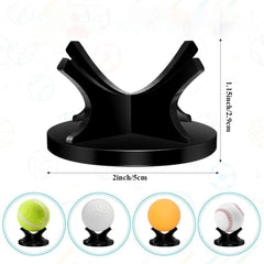 Acrylic Ball Display Rack Tennis Ball Holder Lightweight Storage Bracket