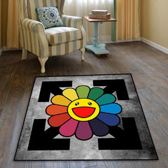 Modern Crystal Carpet Floor Mat for Toilet Bedroom Baby Crawling Mat