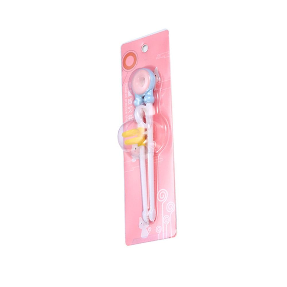 1 Pair Cat Learning Chopsticks Training Chopsticks Baby Kids Children Chopsticks