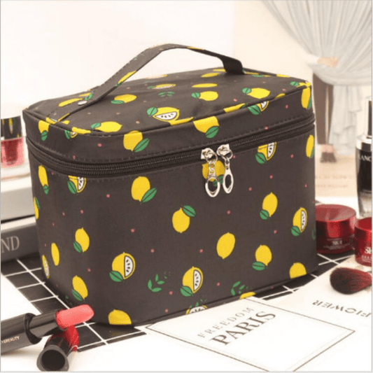 Large Travel Makeup Bag Waterproof Cosmetic Case for Women and Girls
