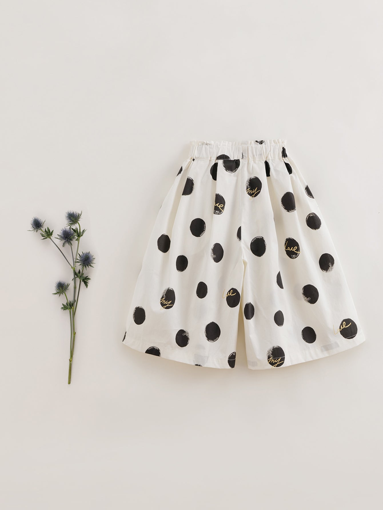 MARC&JANIE Girls Polka Dots Wide Leg Pants Summer Clothes