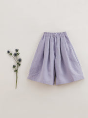 MARC&JANIE Girls Linen Stripe Wide Leg Pants
