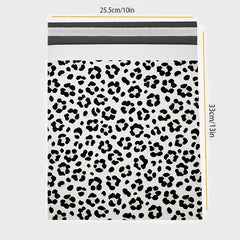Thickened Printed Bags 25.4x33.02 Cm No Padded Envelopes Leopard Printed