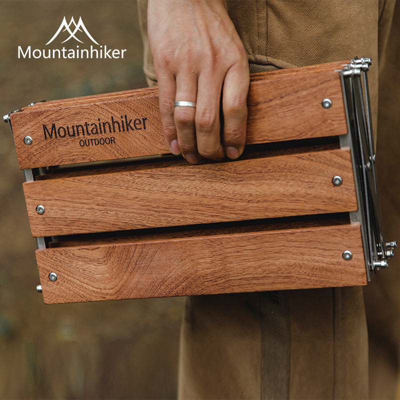 Portable Three Tier Camping Rack For Outdoor Picnics And BBQs
