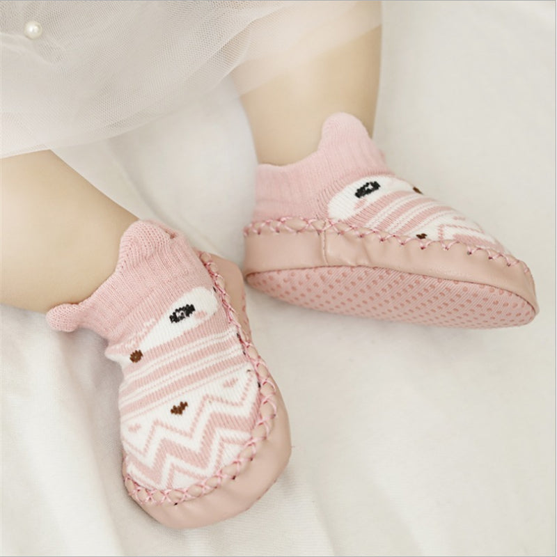 Baby Socks With Rubber Soles Infant Baby Socks Anti Slip Soft Sole Sock