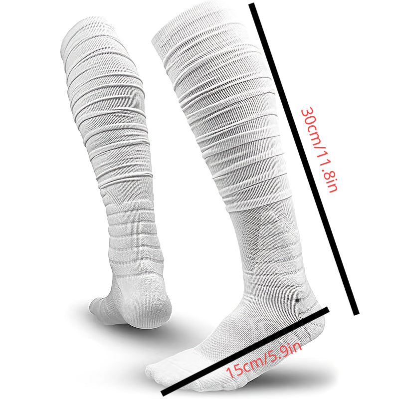 Men's Breathable Knee Socks Football Basketball Running