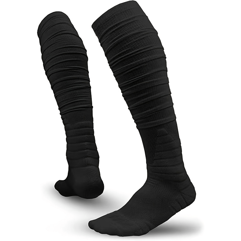Men's Breathable Knee Socks Football Basketball Running