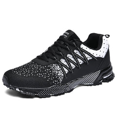 Men's Lace up Sneakers Lightweight Breathable Athletic Shoes