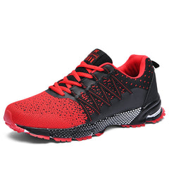 Men's Lace up Sneakers Lightweight Breathable Athletic Shoes
