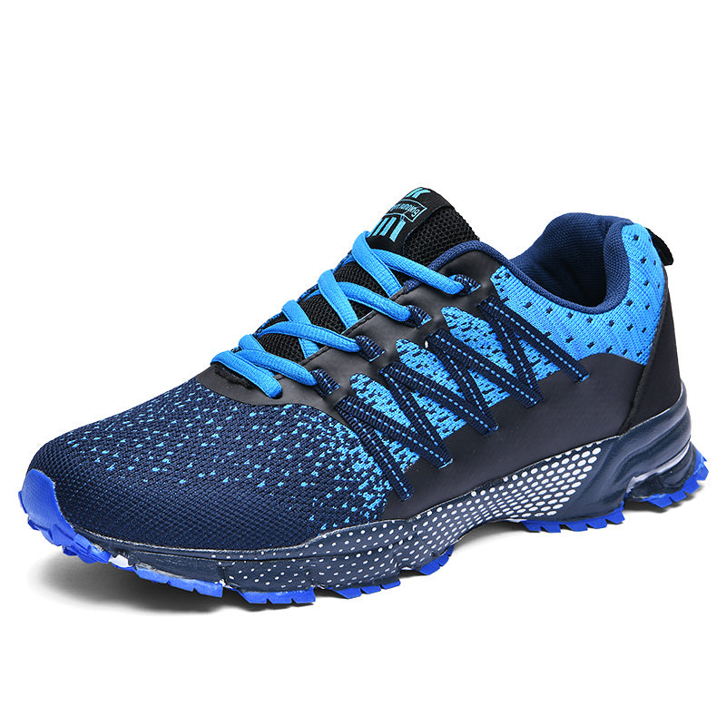 Men's Lace up Sneakers Lightweight Breathable Athletic Shoes