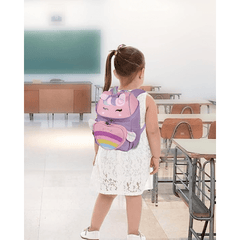 Rabbit Unicorn Girls Backpack Kindergarten Lightweight School Bag