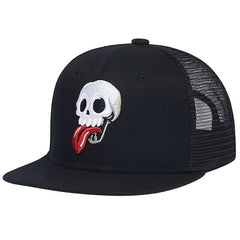 Unisex Skull Embroidery Baseball Cap Sunshade