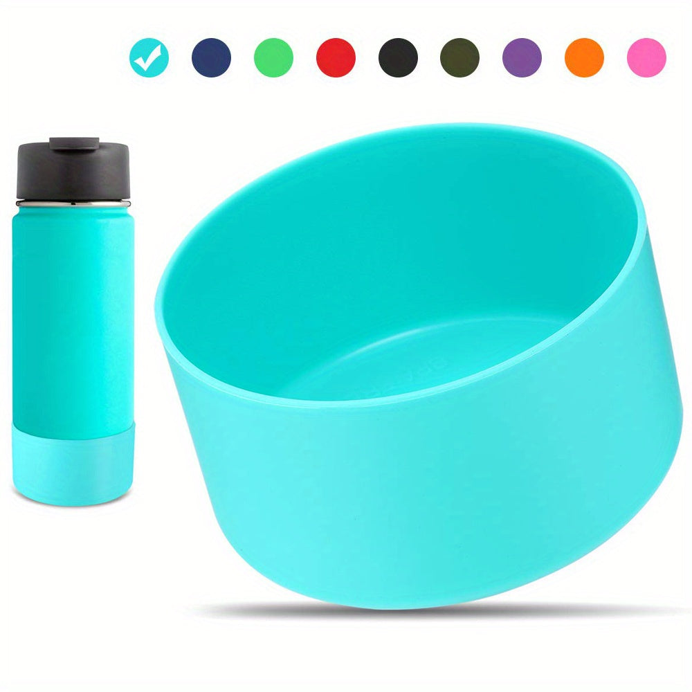 Silicone Cup Bottom Sleeve Anti Slip Cover For 12-40 Oz Vacuum Cups & Bottles