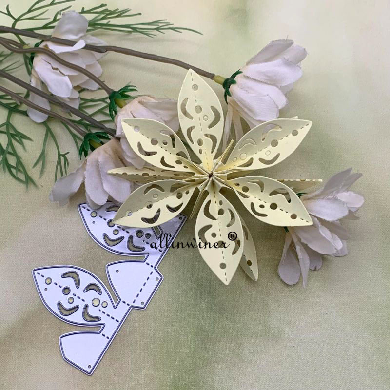 1pc Flower Metal Cutting Dies DIY Scrapbooking Album Cards Decorative Craft