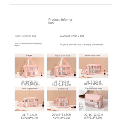 Large Capacity Portable Travel Wash Bag for Women