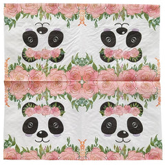 20pcs Panda Napkins for Wedding Party Decoration