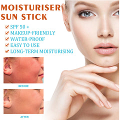 Moisturizing Cream Stick Waterproof Sweatproof UV Protection