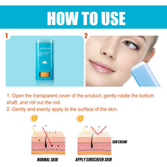 Moisturizing Cream Stick Waterproof Sweatproof UV Protection