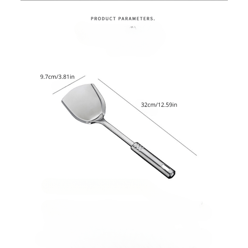 1pc Stainless Steel Spatula Cooking Shovel Kitchenware