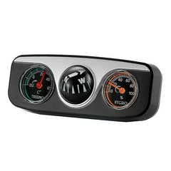 Car Compass Thermometer Hygrometer Ornament Guide Ball 3 in 1 Accessories