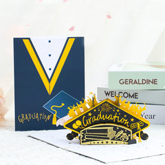 Graduation Blessing 3D Pop up Card For Classmate Memorial Gift