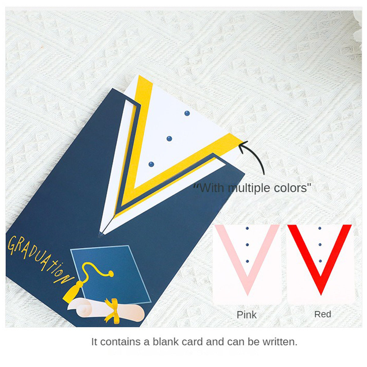 Graduation Blessing 3D Pop up Card For Classmate Memorial Gift