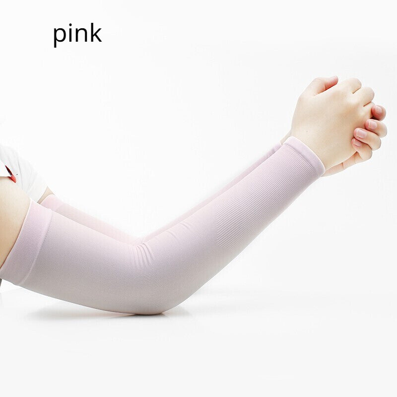 UV Protection Ice Silk Sunscreen Sleeves for Women Driving