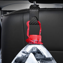 8PCS Car Seat Headrest Hook Carbon Fibre Auto Organizer Hanger
