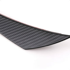 6pcs Car Bumper Strip Sticker Carbon Fiber Corner Guard Anti Scratch Decor