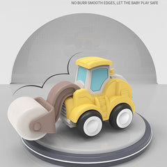 Children's Road Roller Tractor Excavator Toy for Birthday Gift