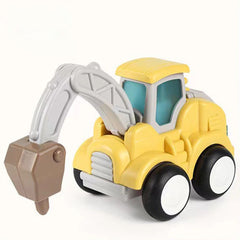 Children's Road Roller Tractor Excavator Toy for Birthday Gift