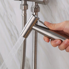 Stainless Steel Handheld Bidet Sprayer For Toilet Bathroom