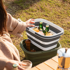Portable Sink for Camping Hiking Family Easy Dishwashing