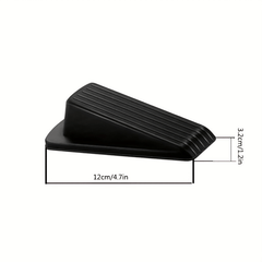 2pcs Rubber Door Stoppers Wedge Door Gaps Prevent Lock Outs Door Stoppers