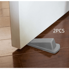 2pcs Rubber Door Stoppers Wedge Door Gaps Prevent Lock Outs Door Stoppers
