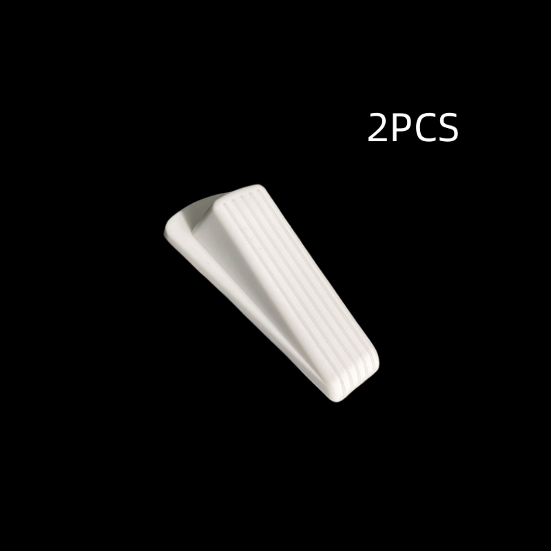 2pcs Rubber Door Stoppers Wedge Door Gaps Prevent Lock Outs Door Stoppers