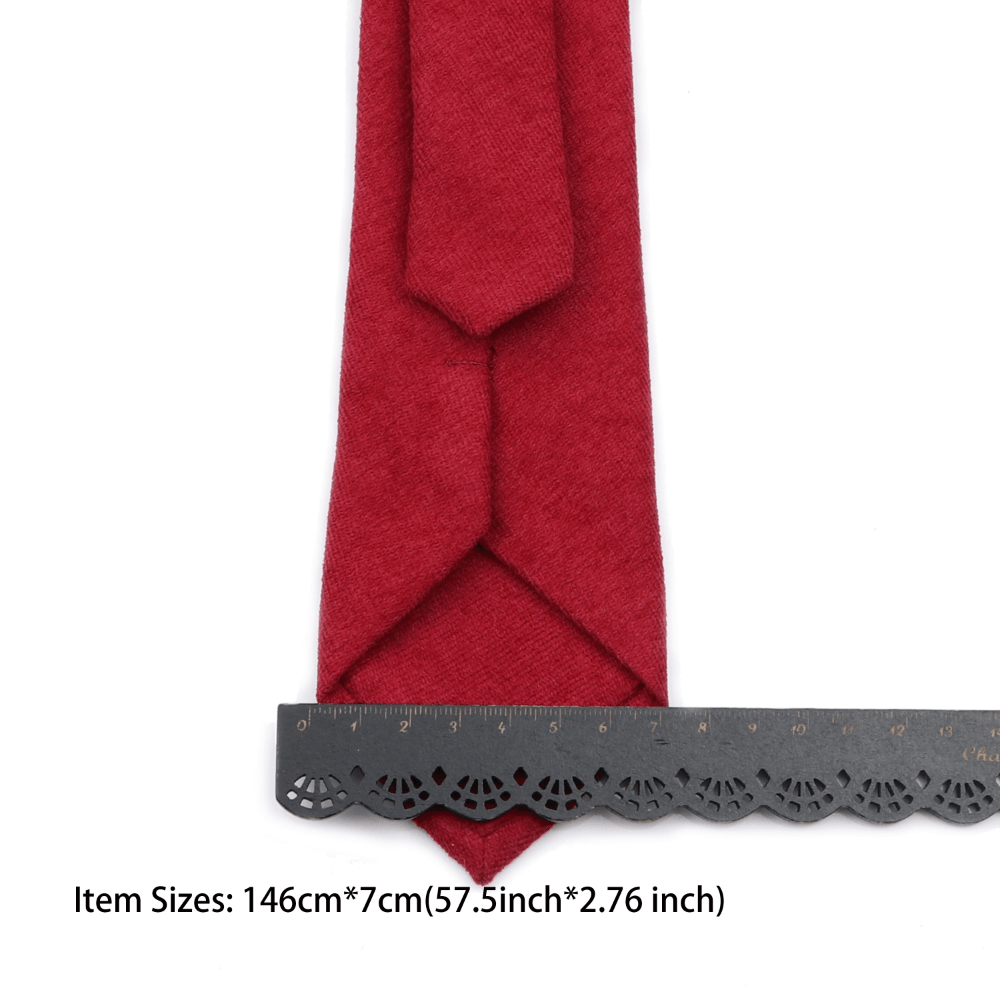 1pc Men's Plain Soft Tie Business Attire
