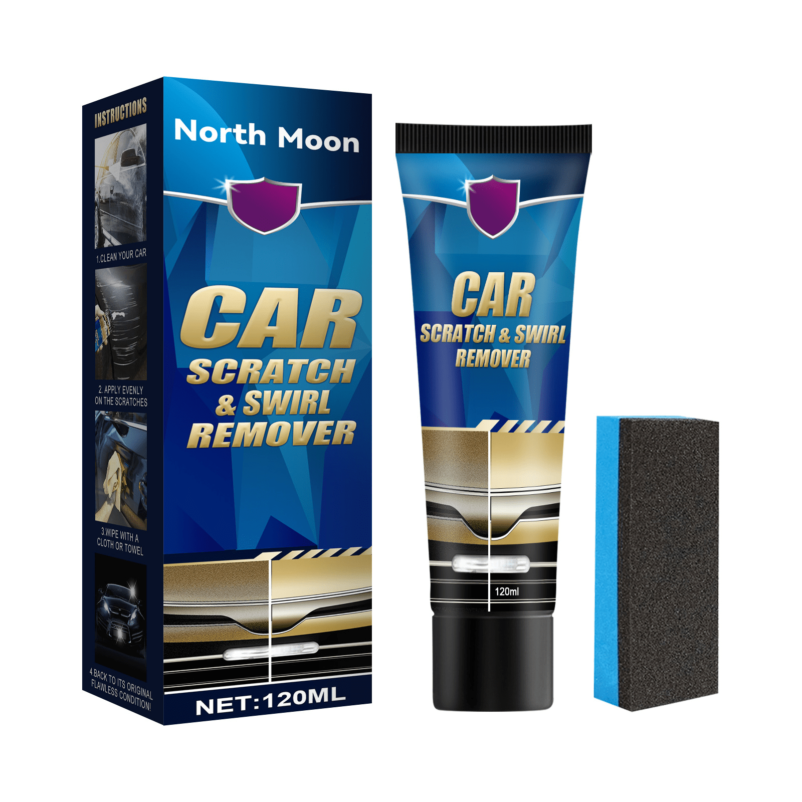 Car Scratch & Swirl Remover Paint Care Tool Repair Polishi