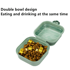 Collapsible Dog Bowl Portable Silicone Pet Food & Water Bowl