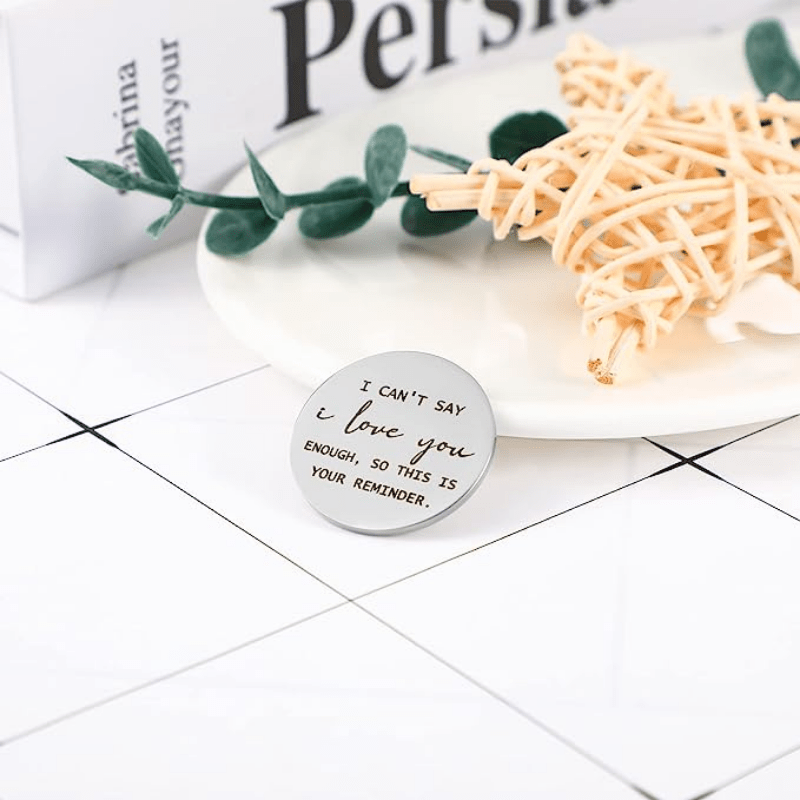 Pocket Hug Token I Love You Long Distance Keychain