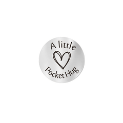 Pocket Hug Token I Love You Long Distance Keychain