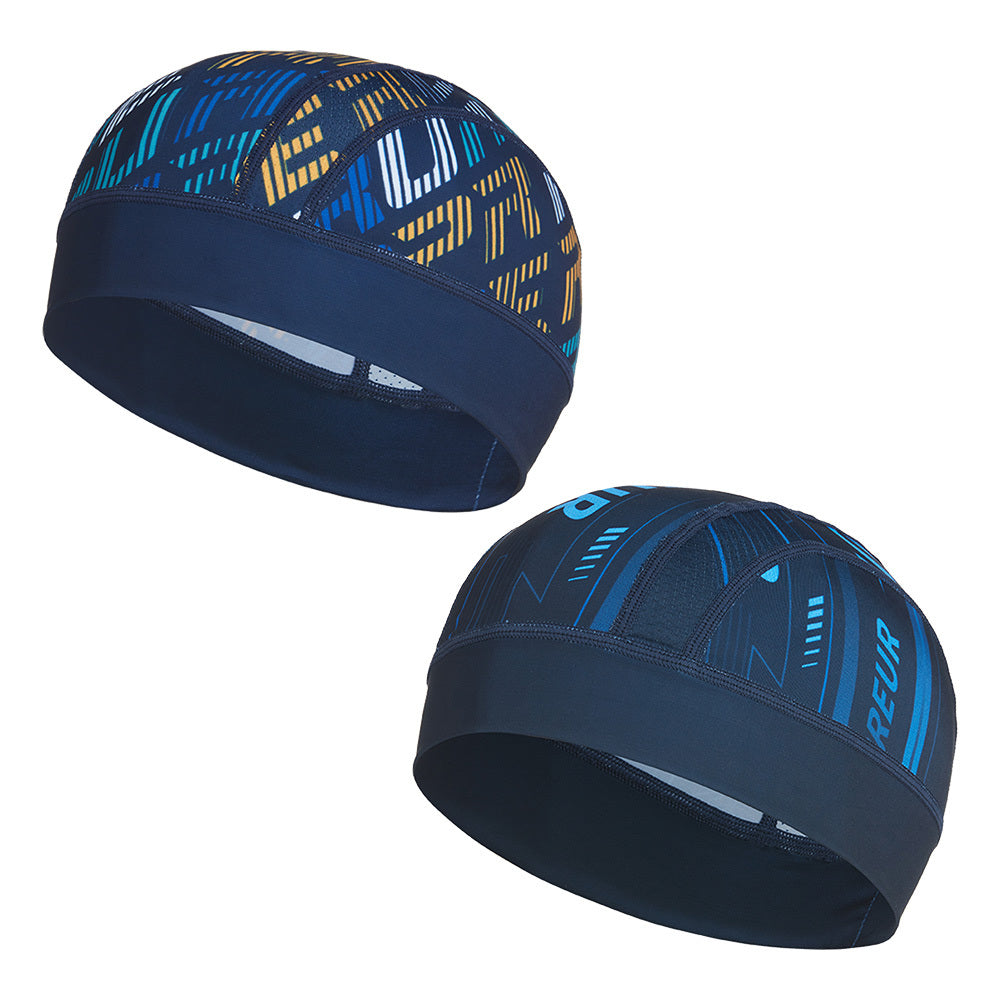 2pcs Cooling Sports Beanies Elastic Sunscreen Skull Cap for Women & Men