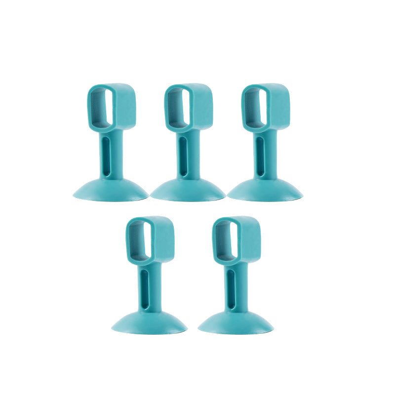 Silicone Door Stopper Rubber Door Touch Toilet Door Rear Handle