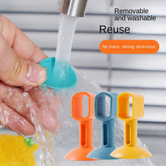 Silicone Door Stopper Rubber Door Touch Toilet Door Rear Handle